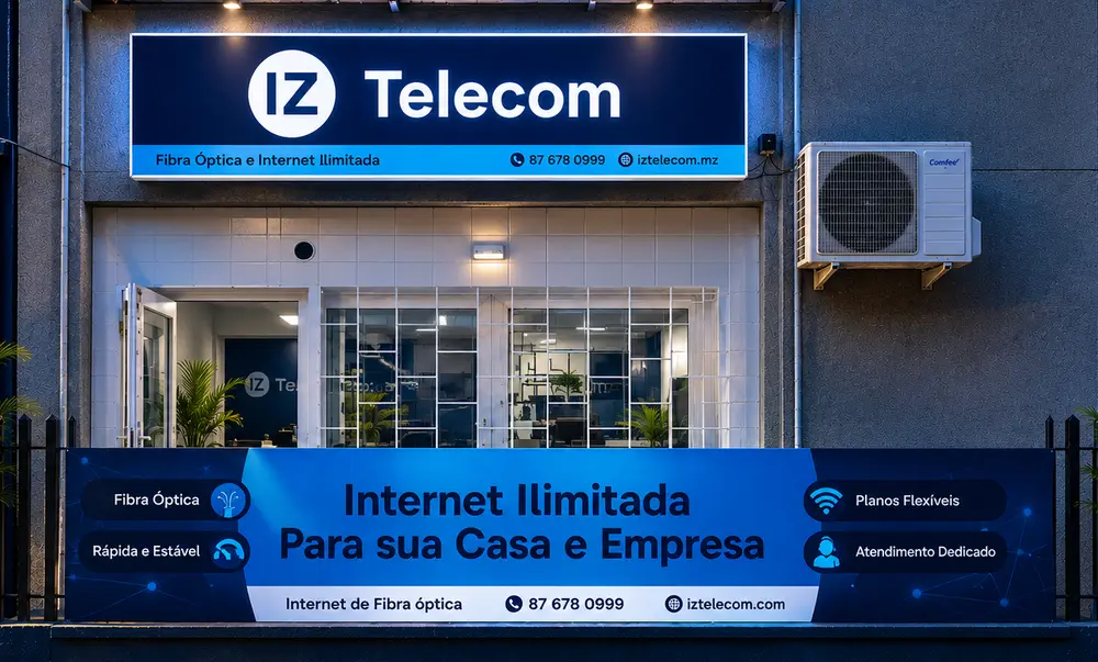 Escritório IZ Telecom em Alto Maé, Maputo